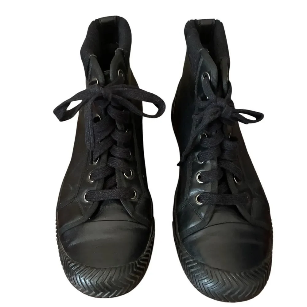 Helix Black High-Top Sneakers Men’s Size 9